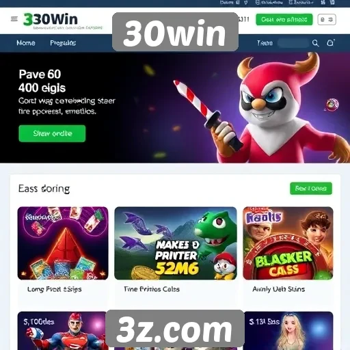 Promoções e bônus disponíveis no 30win